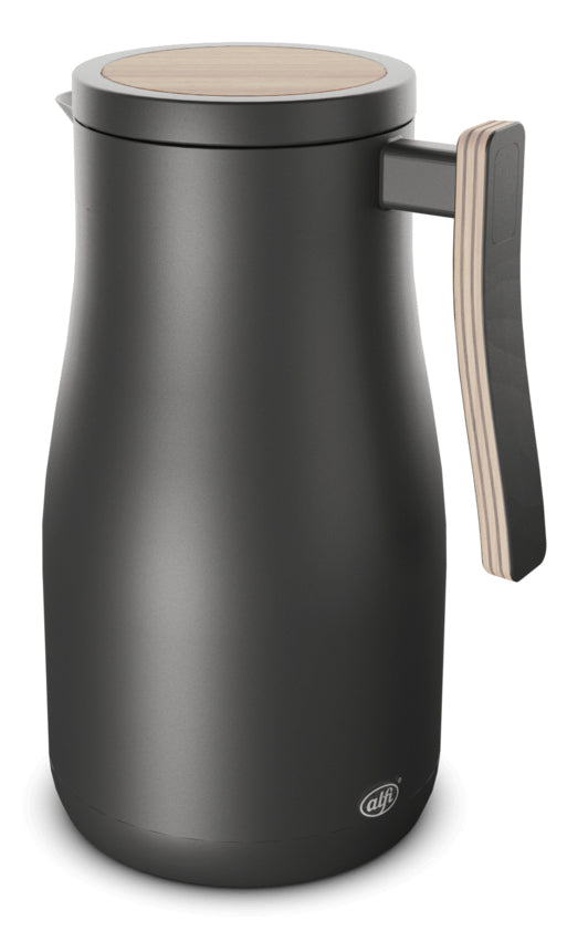 Alfi Thermoskanne Studio Allure – 1 l, 15,5 × 12,0 × 22,4 cm, Edelstahl, mit Deckel, vakuumisoliert, BPA-frei