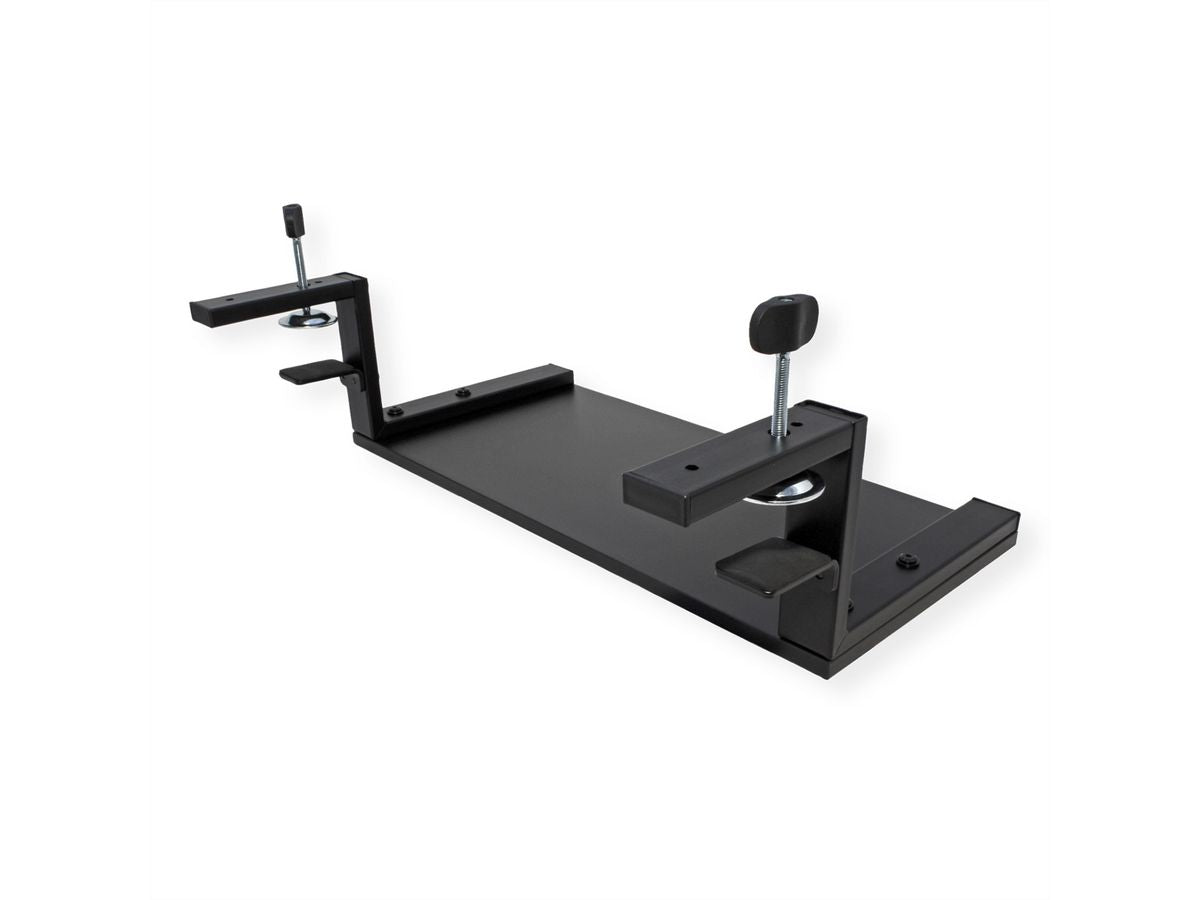 ROLINE Monitor-Tischständer – freistehend – bis 20 kg – höhenverstellbar – schwarz – für Monitore