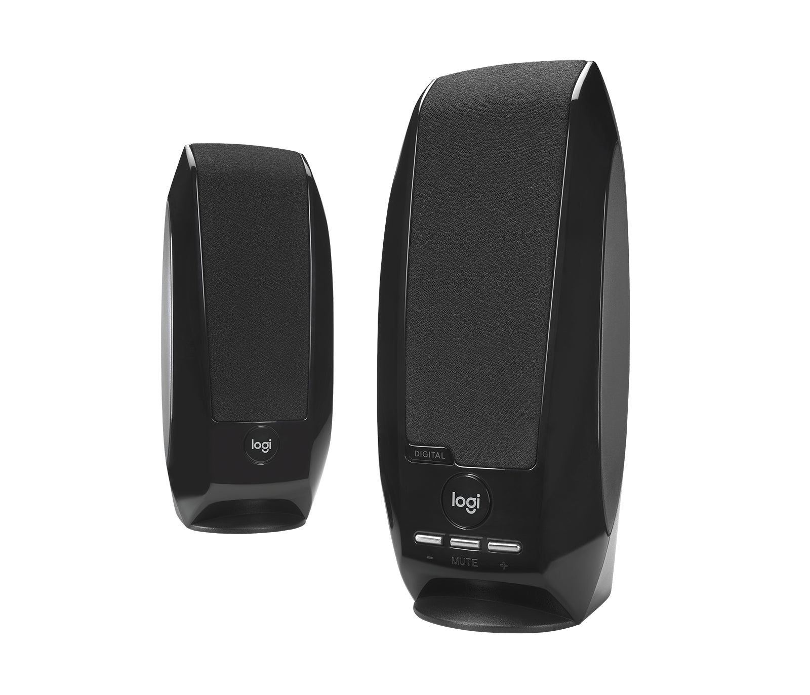 Logitech S150 – PC-Lautsprecher-Set – 2.0, USB, Schwarz