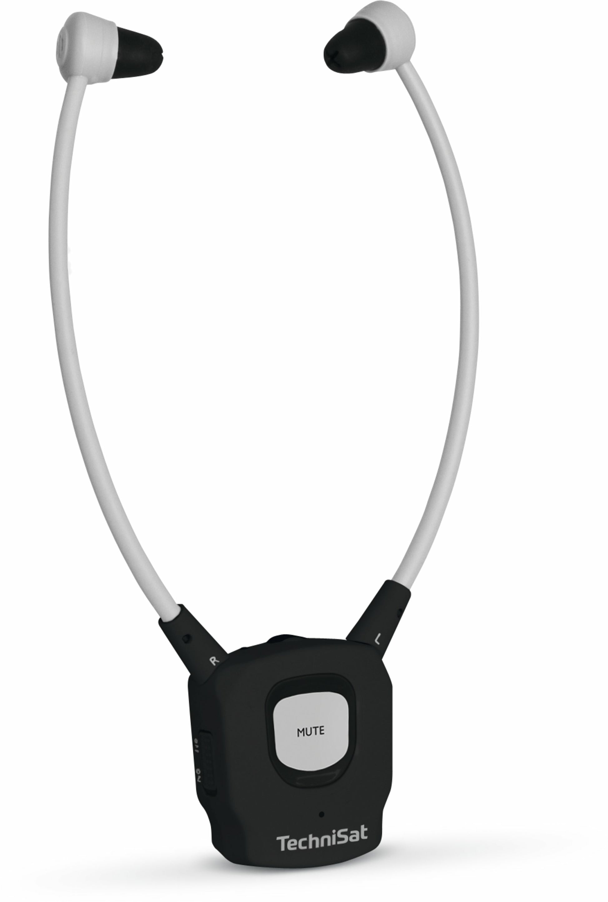 TechniSat Stereoman ISI 3 In-Ear Kopfhörer – Kabel + 2,4-GHz-Funk, 3,5 mm Klinke, Schwarz