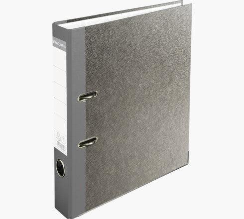Exacompta 53509E Hebelordner – für A4 – Rückenbreite 5 cm – Grau
