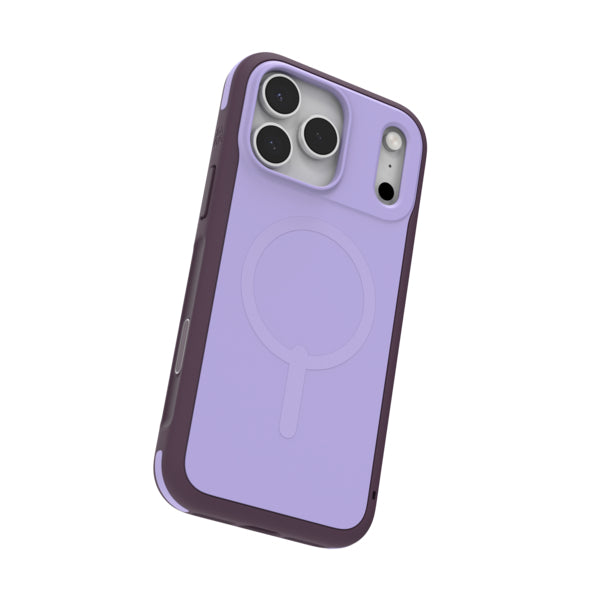 ZAGG Sedona Snap – Backcover – für Apple iPhone 17 Pro Max, MagSafe, Graphen, Violett, bis 4 m Sturzsicher