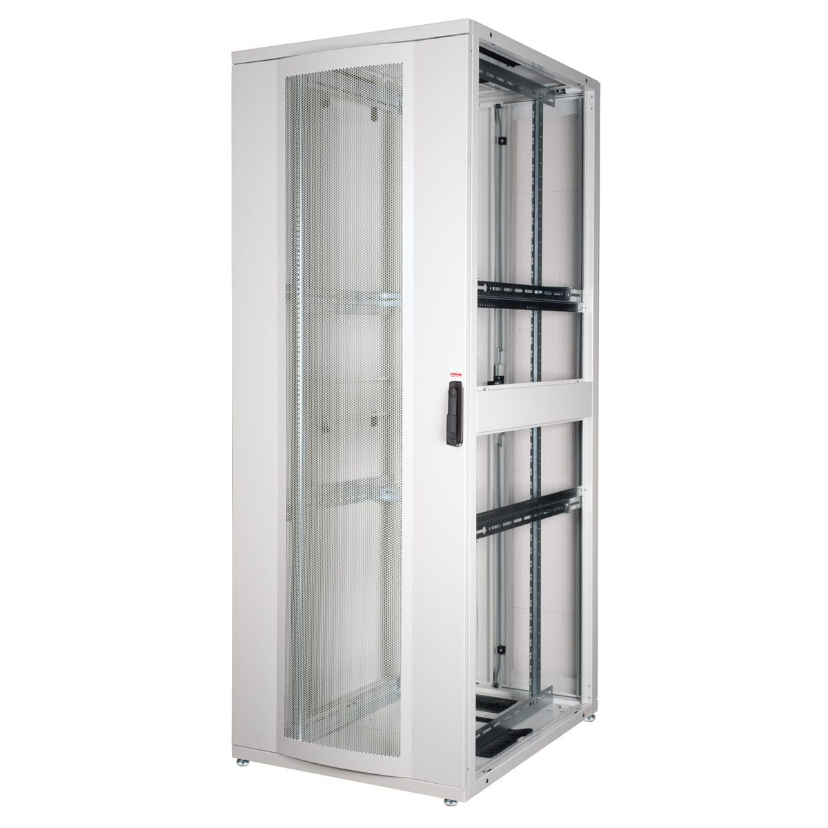 ROLINE Pro – 19" Netzwerkschrank 47U, IP20, abschliessbar, 800 × 1000 × 2194 mm, grau, Stahl