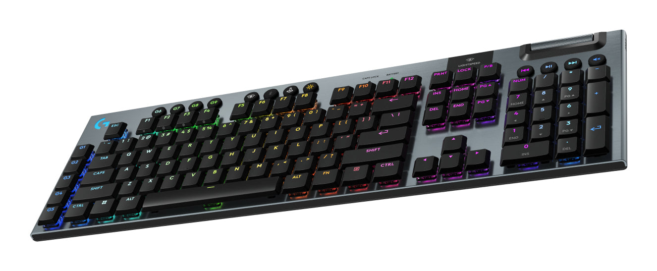 Logitech G G915 X LIGHTSPEED – Gaming-Tastatur – Mechanisch – Bluetooth & 2,4 GHz (USB-A) – AZERTY (FR) – RGB