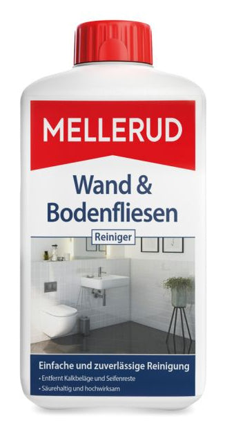 MELLERUD Bodenreiniger für Fliesen – Flüssigkeit, Flasche – 1 l