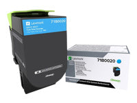 Lexmark Toner – cyan, 2300 Seiten – für Lexmark CS/CX317
