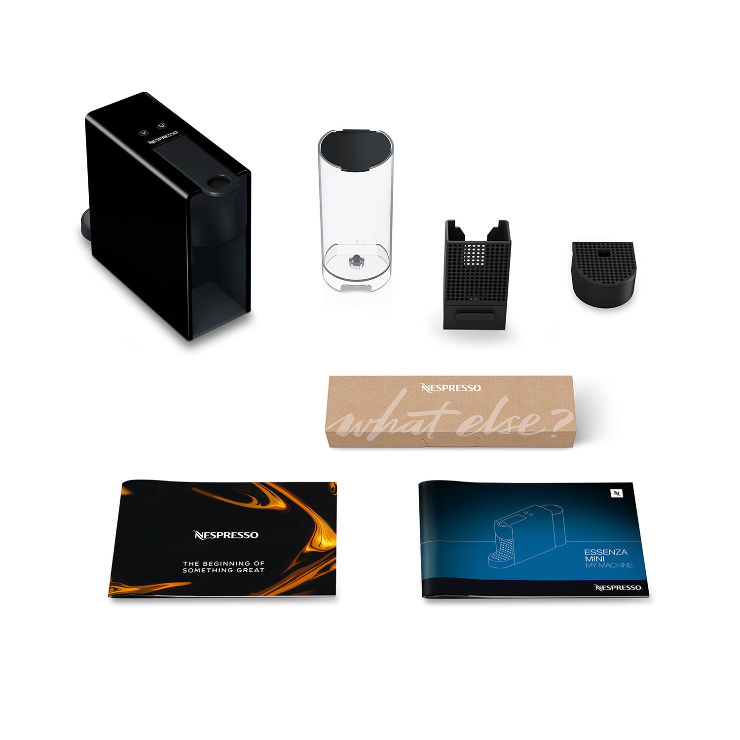Krups Essenza Mini XN1108 Kapselmaschine – für Nespresso-Kapseln, 19 bar, 0,6 l, Schwarz