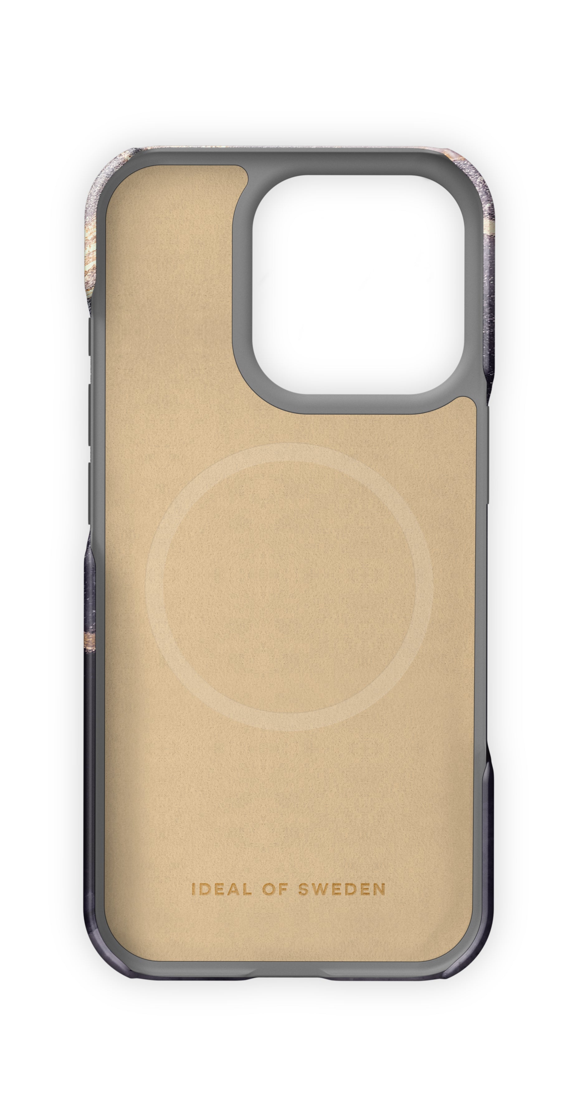 iDeal of Sweden Golden Twilight Backcover – für Apple iPhone 16 Pro Max, Polyester, Golden Twilight Marmor