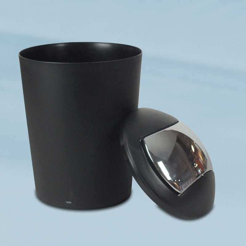 Kela Kosmetikeimer Marta – 5 l – Kunststoff, rund – schwarz