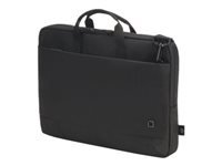 DICOTA Eco Slim MOTION Notebook-Tasche 13,3" – aus recyceltem PET – Schwarz