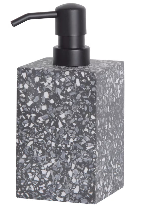 Diaqua Venice Seifenspender – Polyresin, Anthrazit, 350 ml