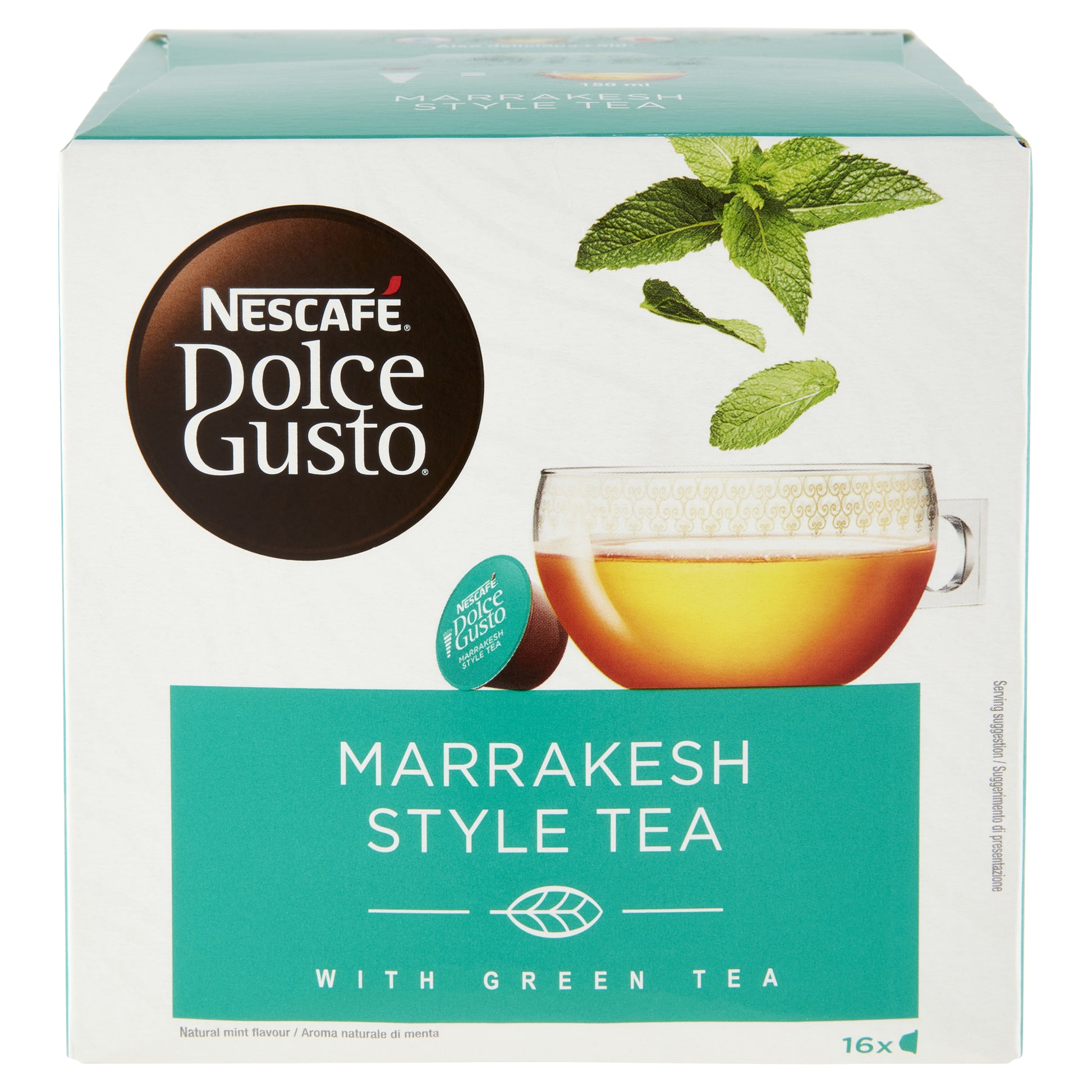Nescafé Dolce Gusto – Marrakesh Style – Kapseln, Kräutertee – für Nescafé Dolce Gusto Maschinen – 16 Kapseln