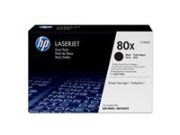 HP Toner 80X – schwarz, 6900 Seiten