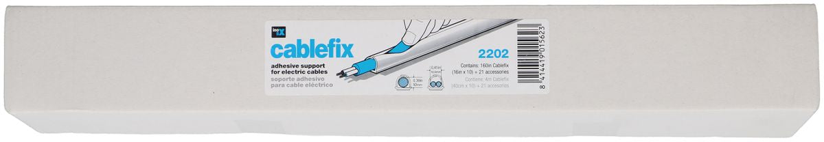 Max Hauri AG Max Hauri Wandkanal – 15 × 12 mm – 4 m – Kunststoff – Weiss, selbstklebend