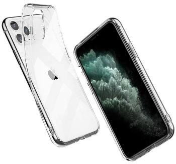 eSTUFF LONDON Backcover – für Apple iPhone 12/12 Pro, TPU, Transparent