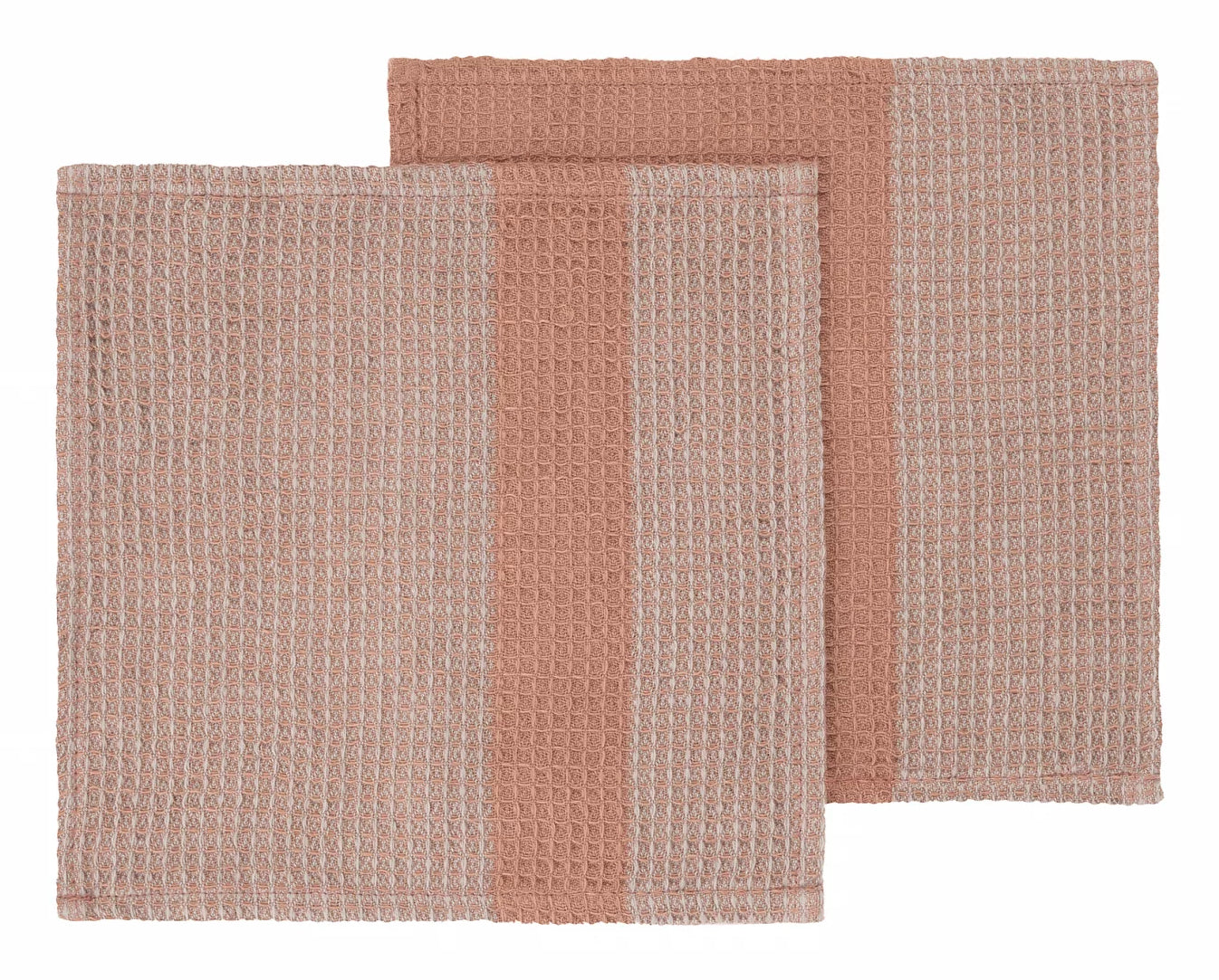 Blomus Abwaschlappen GANO – hellbraun – 25 × 25 cm – Bio-Baumwolle – 2er-Set