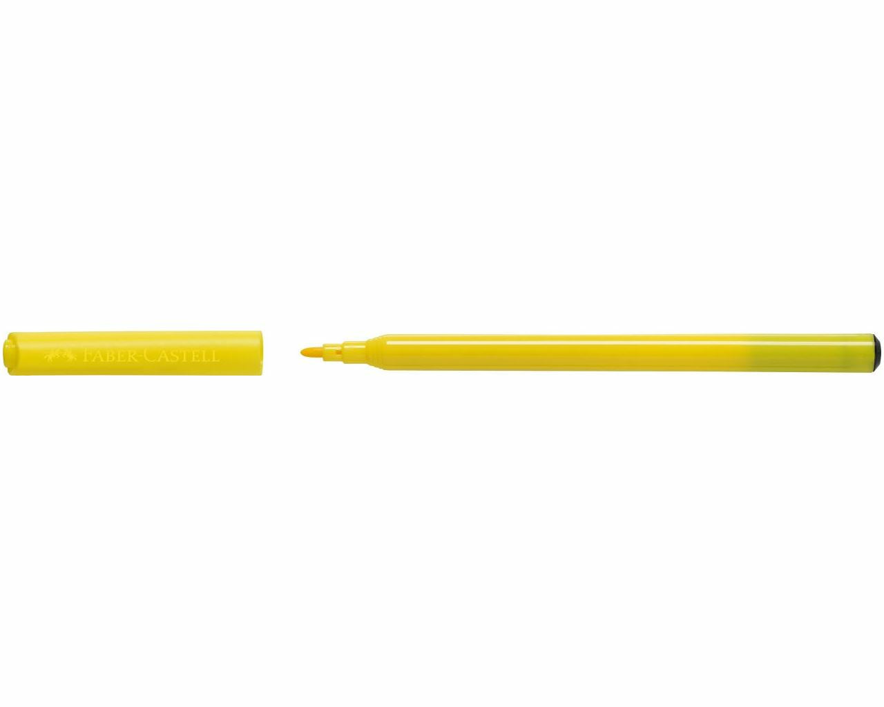 Faber-Castell Filzstifte – Rundspitze, 12 Farben