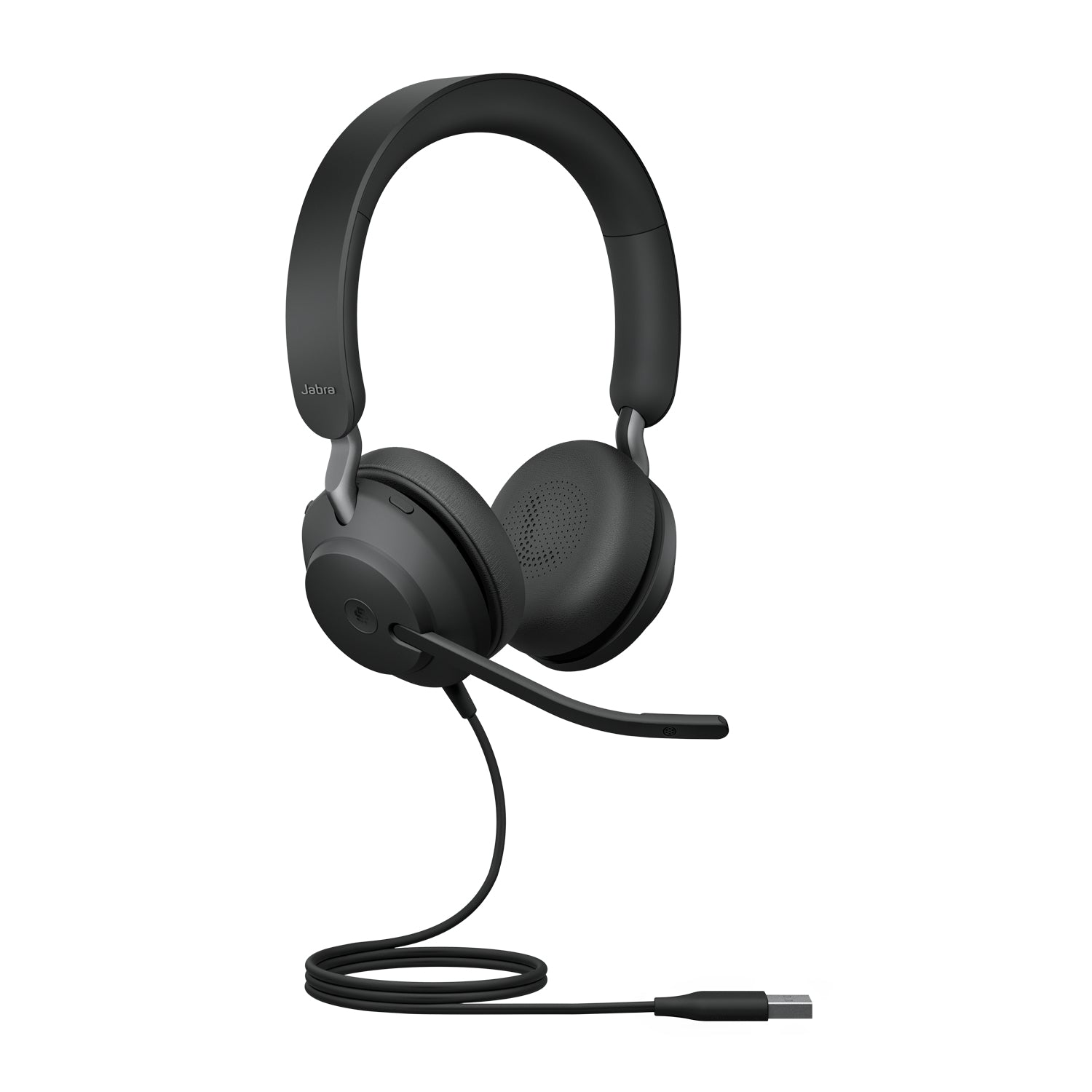 Jabra Evolve2 40 SE – Duo Headset – USB‑A – für Microsoft Teams – schwarz