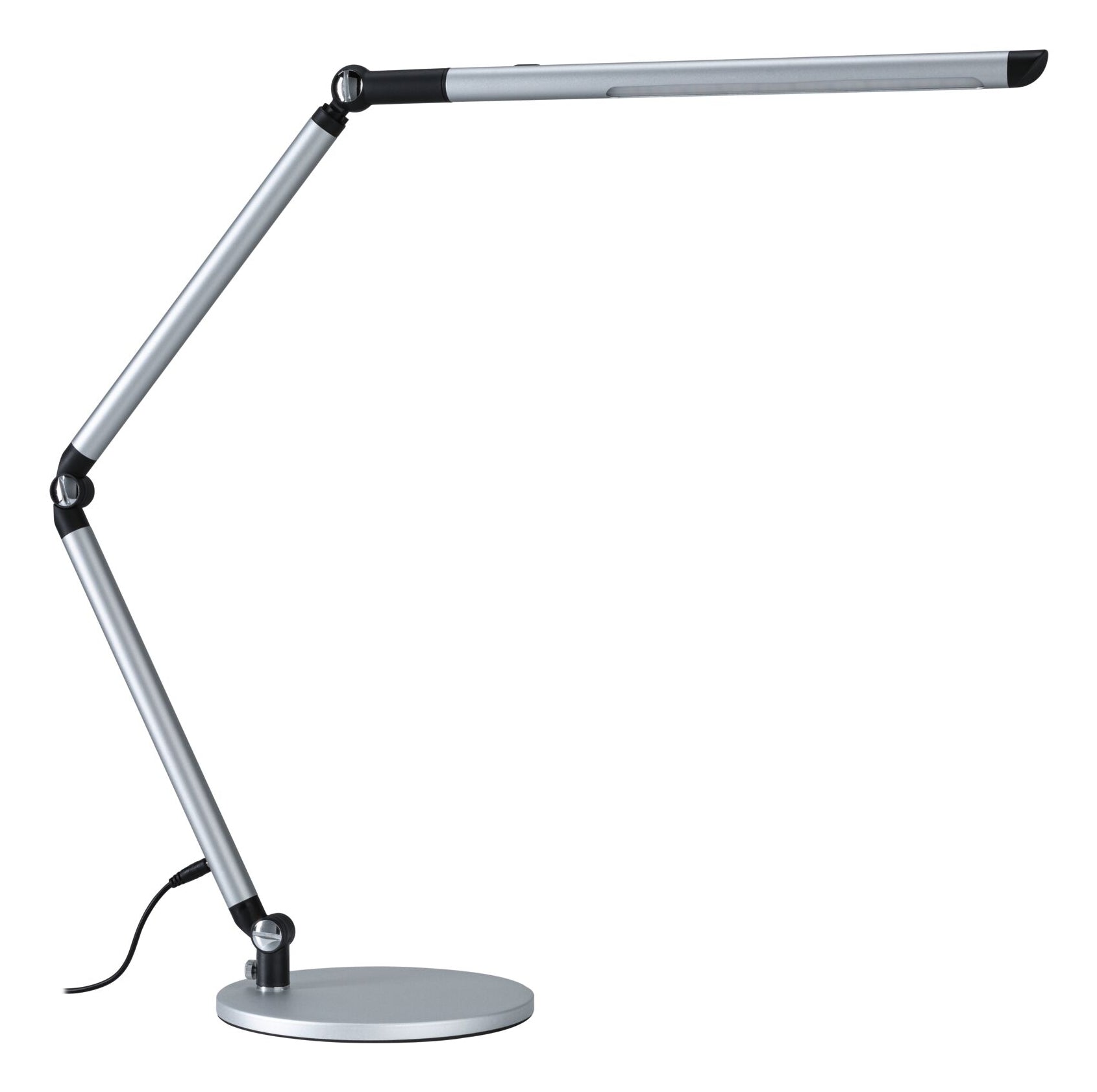 Paulmann Tischleuchte FlexBar – 72,5 × 19 × 36,2 cm, 1000 lm, 9,5 W, 3000–6500 K, dimmbar, silber