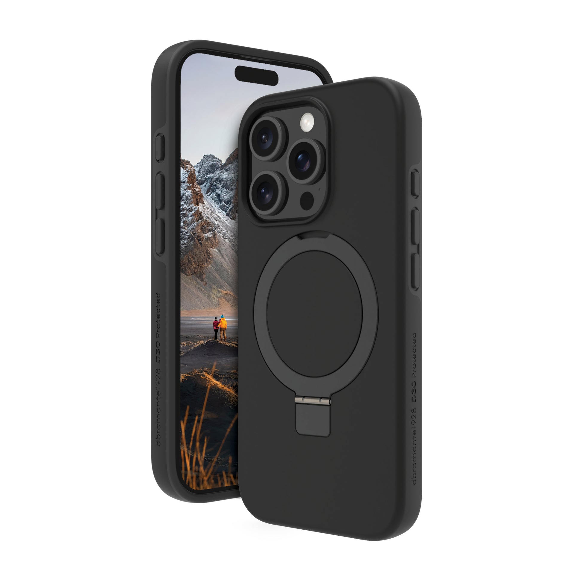 dbramante1928 Iceland Ultra Backcover – für Apple iPhone 16 Pro Max, bis 4 m sturzsicher, kabelloses Laden