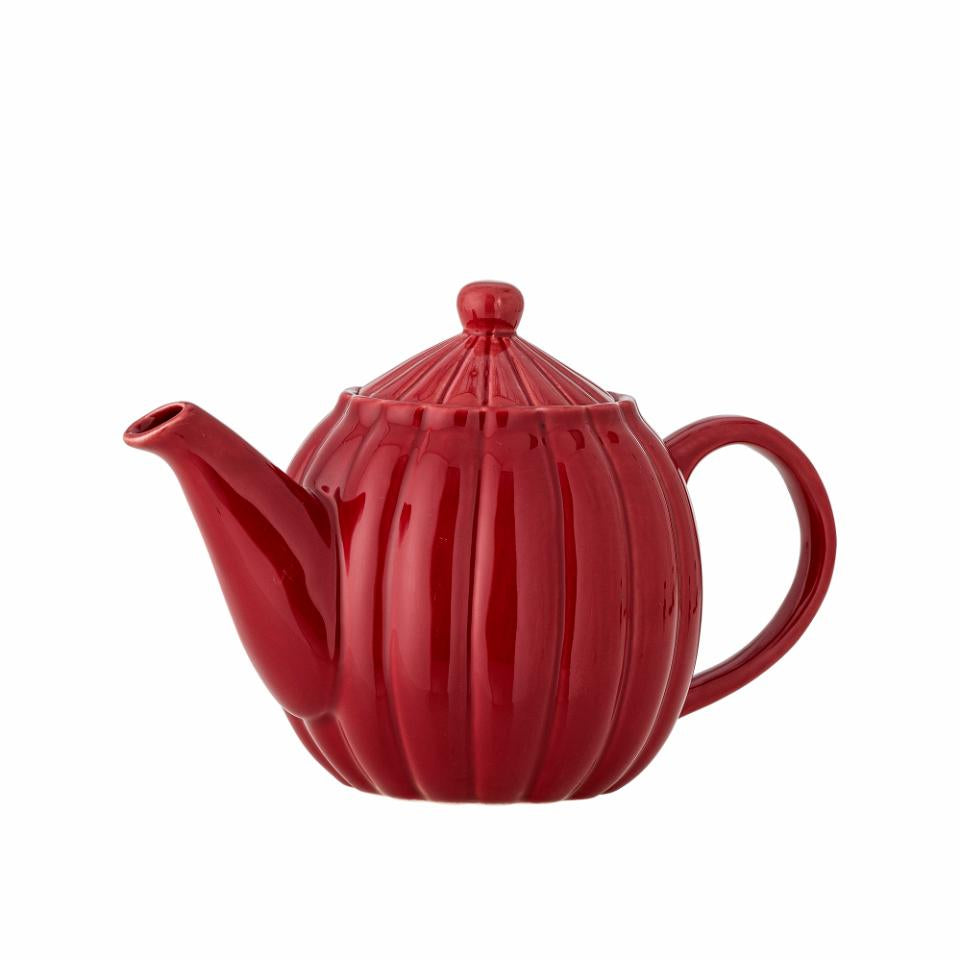 Bloomingville Vintage in Bloom Teekanne – 1 l, Ø 13 cm, Steingut