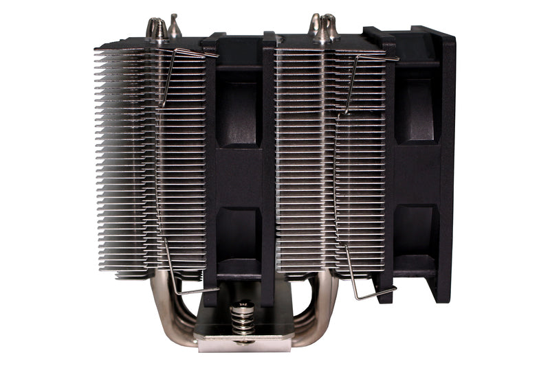 Xilence M504D – CPU-Kühler – 2×92 mm PWM, 4 Heatpipes, 180 W, für AM5, AM4, LGA 1700 und andere, Schwarz/Rot