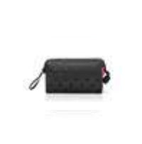 Reisenthel travelcosmetic – Reisebeutel, 4 l, Polyester, Schwarz, Motiv Glossy Dots, 26 × 18 × 13,5 cm
