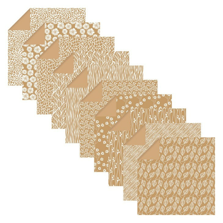 Clairefontaine Origamipapier – 15 × 15 cm, sortiert, 70 g/m² – 60 Blatt