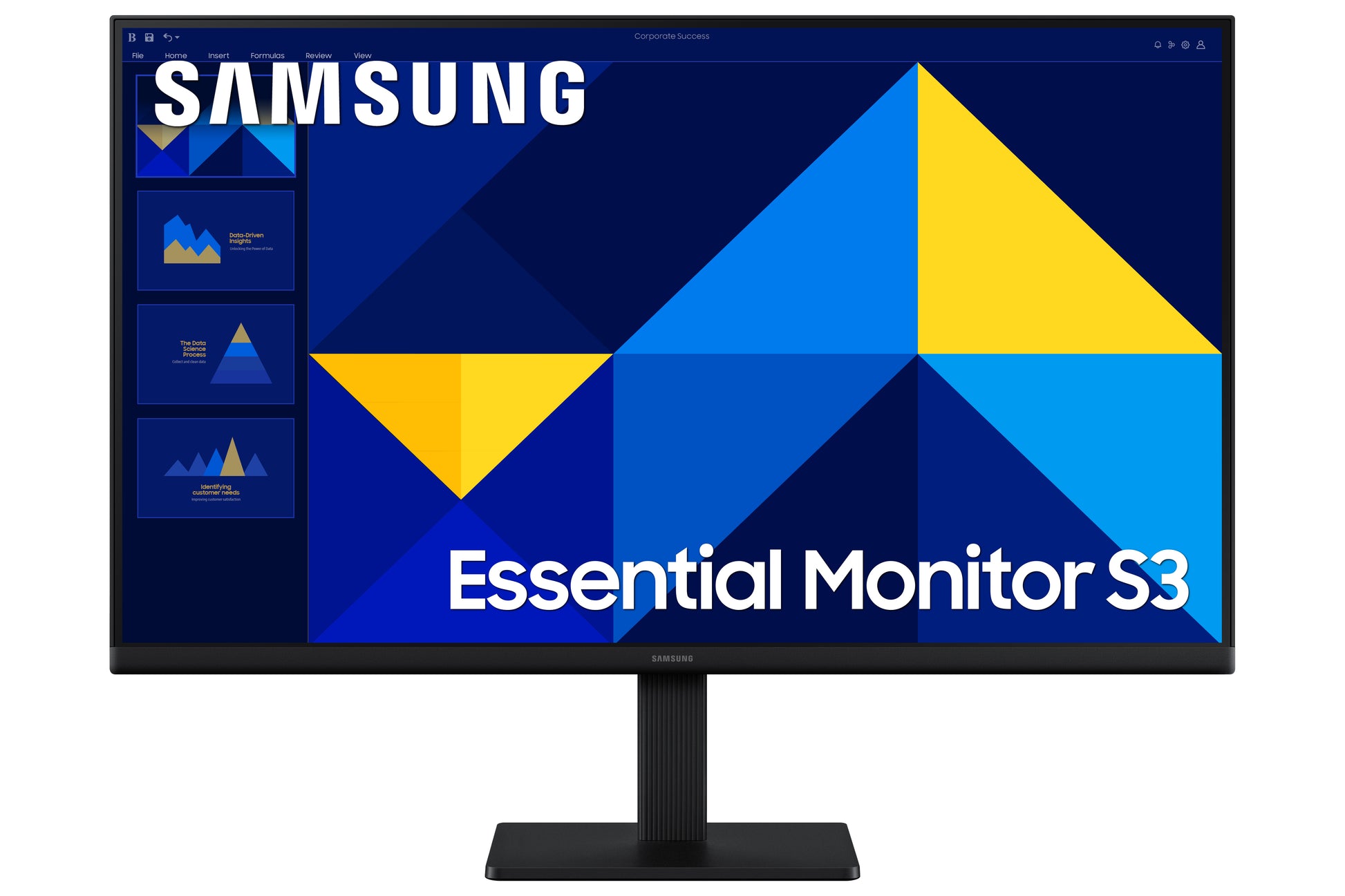 Samsung S30GD – Monitor, 27" 1920 × 1080 (Full HD), LCD, Schwarz
