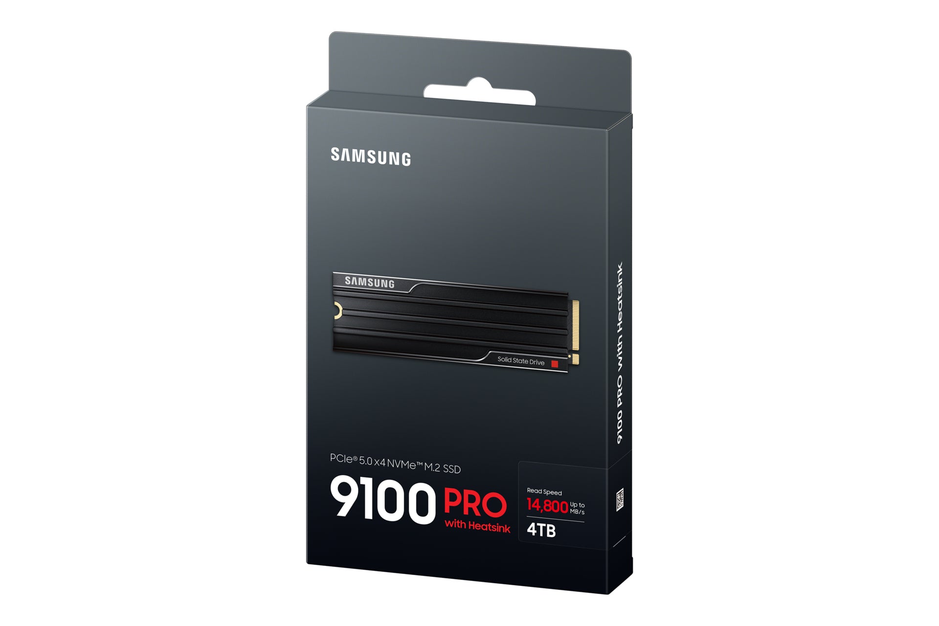 Samsung 9100 PRO – M.2 2280, PCIe 5.0 NVMe 2.0, 4 TB, 14'800/13'400 MB/s Lesen/Schreiben