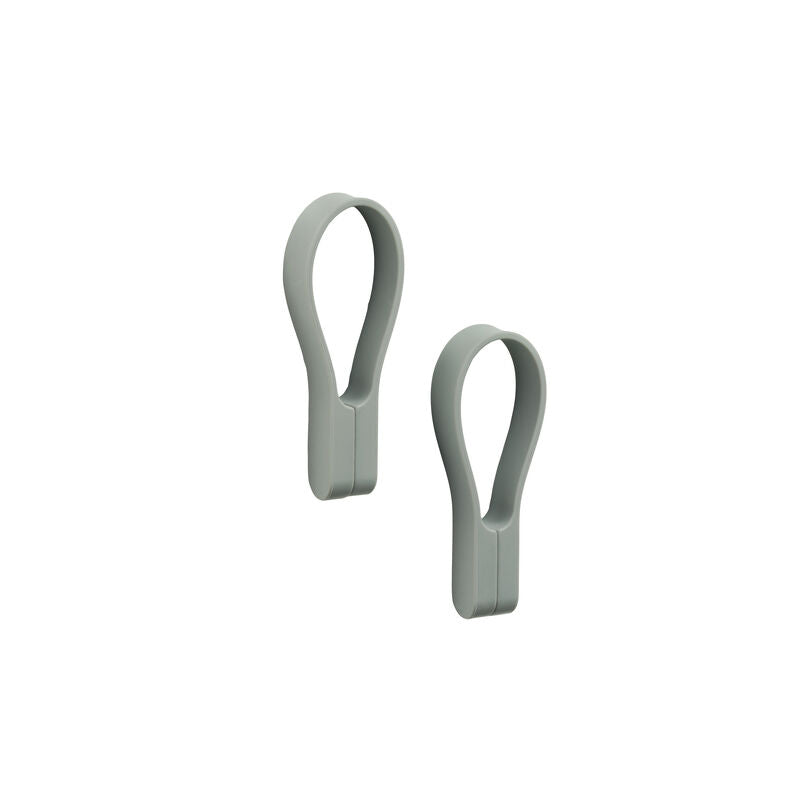 Zone Denmark Handtuchhalter – 1×1,8×9 cm, Silikon, mit Magnet, Matcha