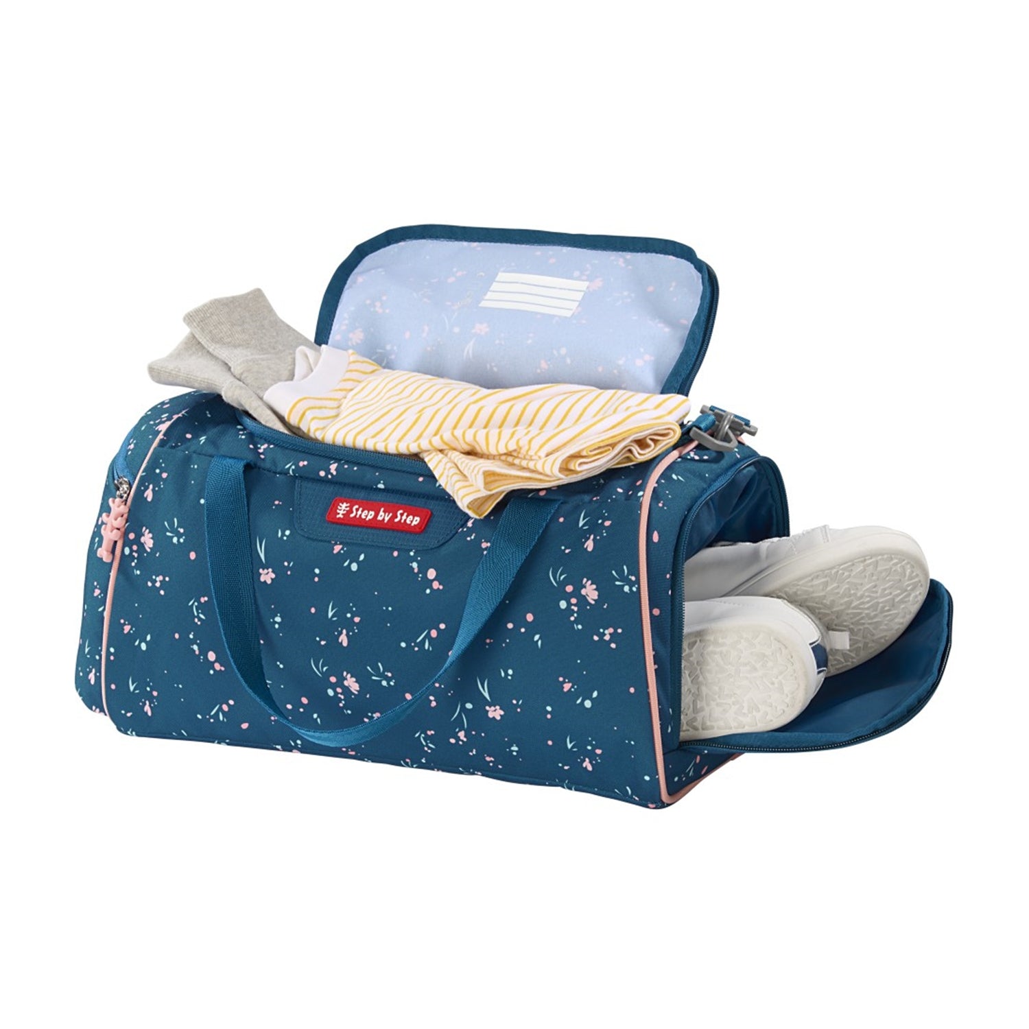 Step by Step Sporttasche – 13 l, Motiv Wild Horse Ronja, mit Schultergurt, wasserabweisend, 38 × 20 × 23 cm