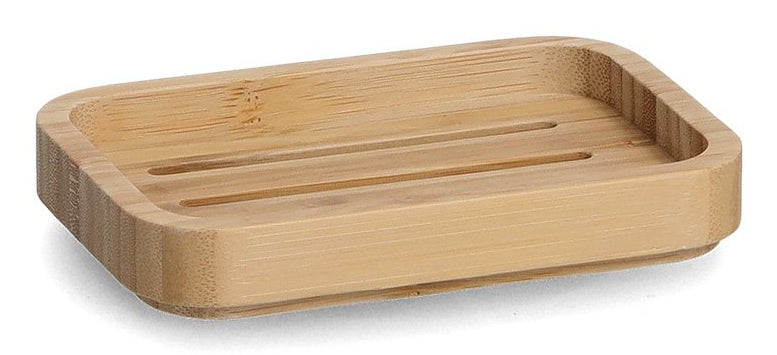 Zeller Present Seifenschale – Bambus, 13×9×2 cm, Braun