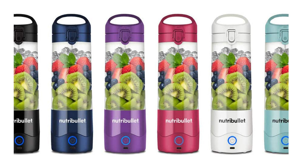 NutriBullet Smoothie-Mixer NBP003B – 475 ml, 14,8 W, spülmaschinenfest – schwarz