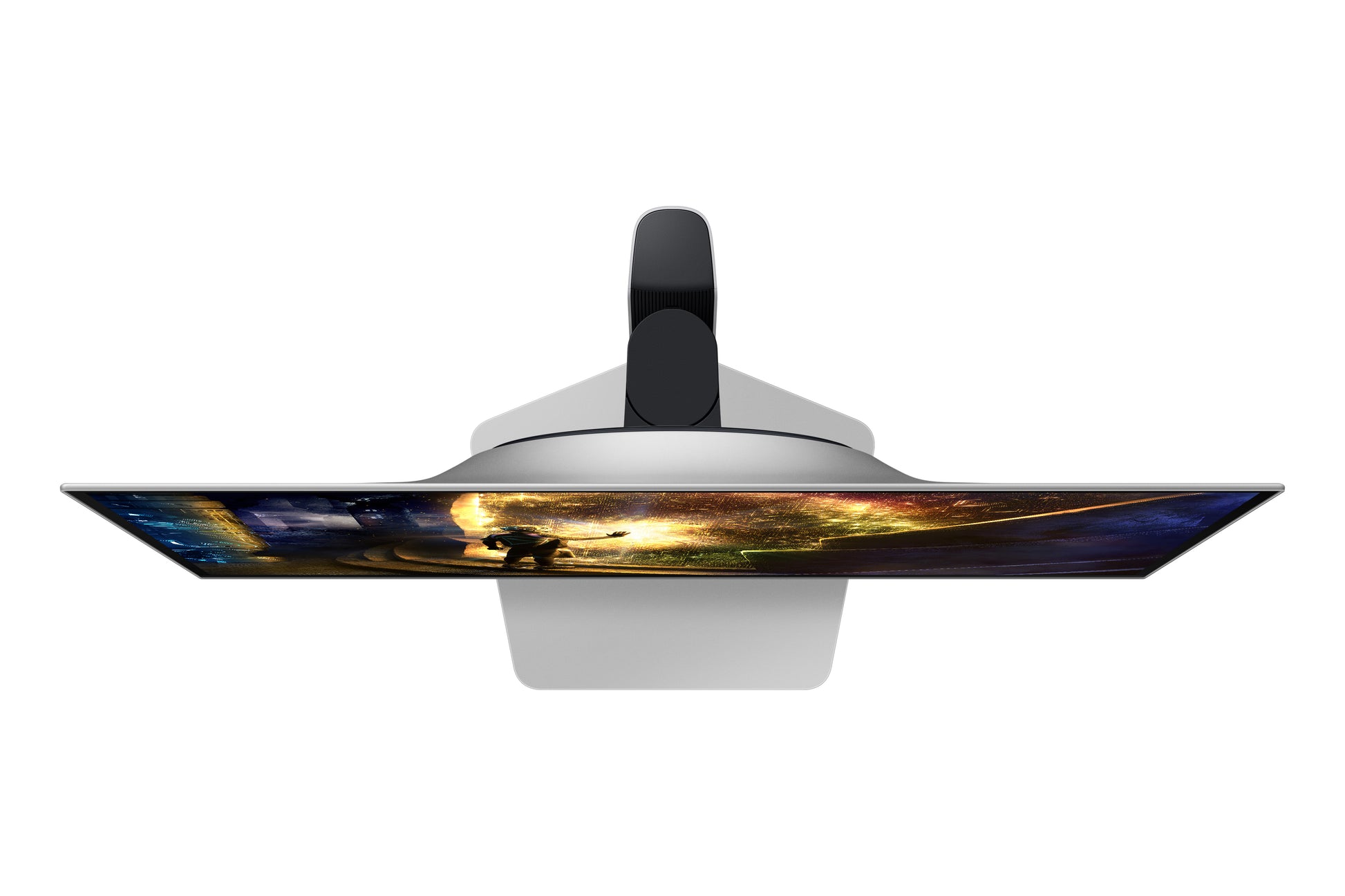 Samsung G61SD – Monitor, 27" WQHD (2560 × 1440), OLED, Silber