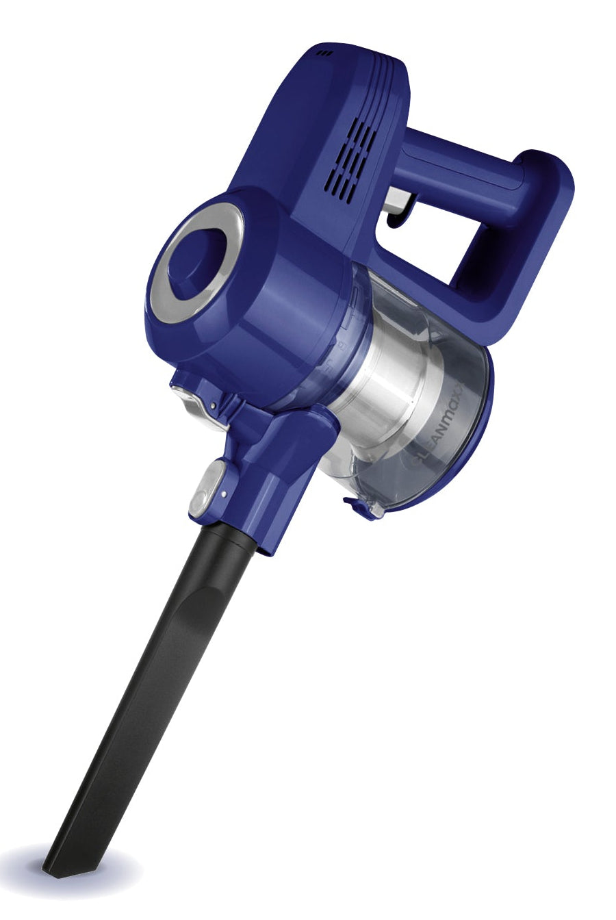 CLEANmaxx Akku-Zyklon-Staubsauger – 35 Min Laufzeit, Blau, Grau