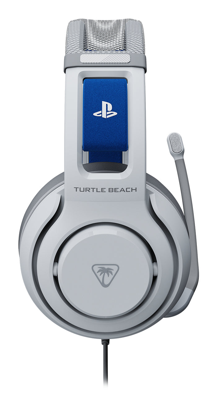 Turtle Beach Atlas 200 – Gaming-Headset, Over-Ear – Kabelgebunden, 50 mm Treiber – Weiss – für PS5