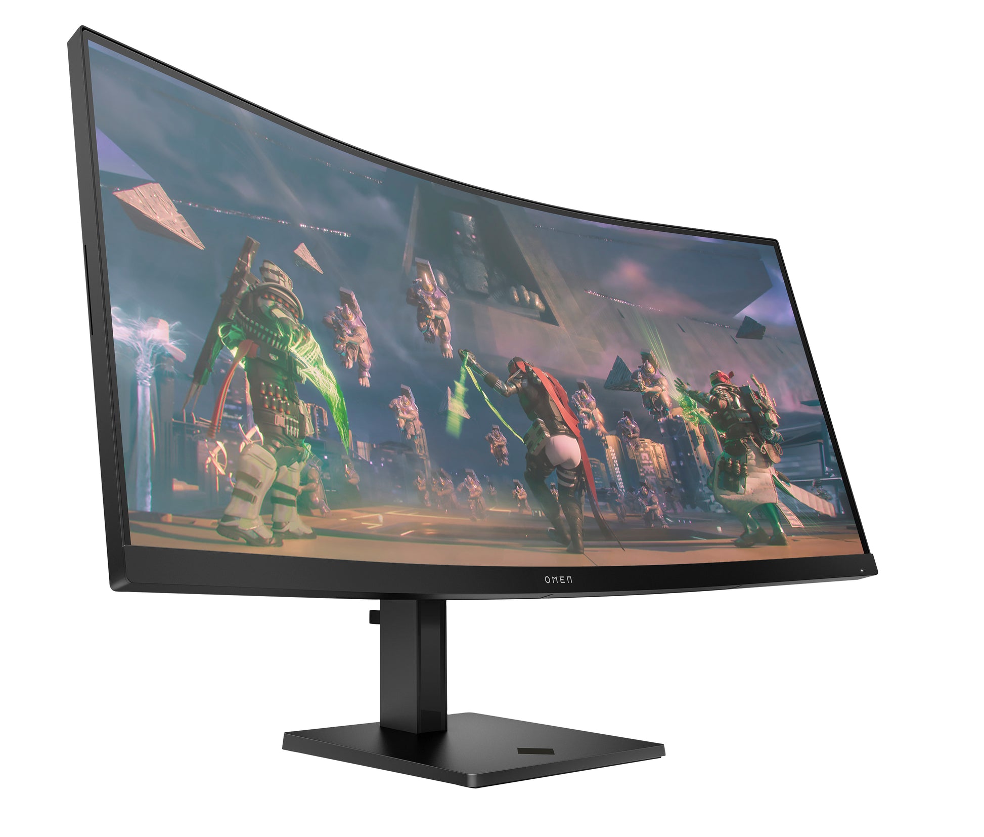 HP OMEN 34C – Monitor, 34", 2560 × 1440 (WQHD), Gebogen, 165 Hz