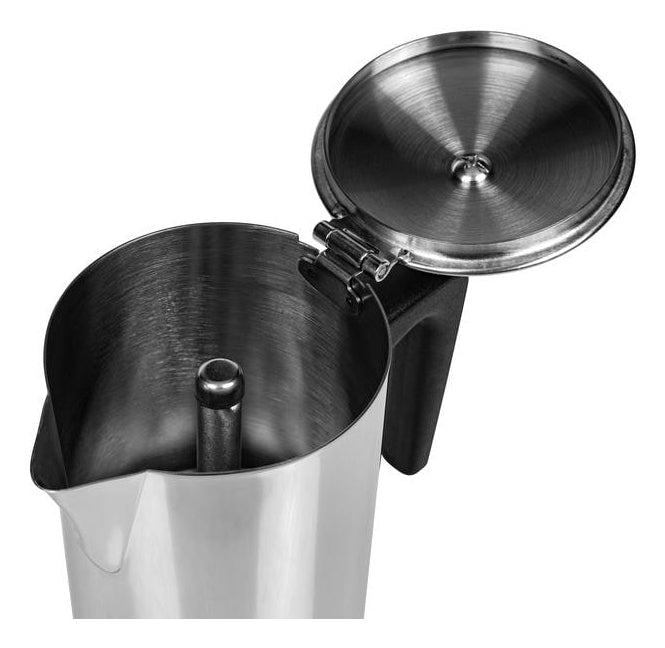 Furber. Furber French Press / Kaffeebereiter – 0,2 l, 4 Tassen, Edelstahl, 9,5 × 20,0 × 13,5 cm
