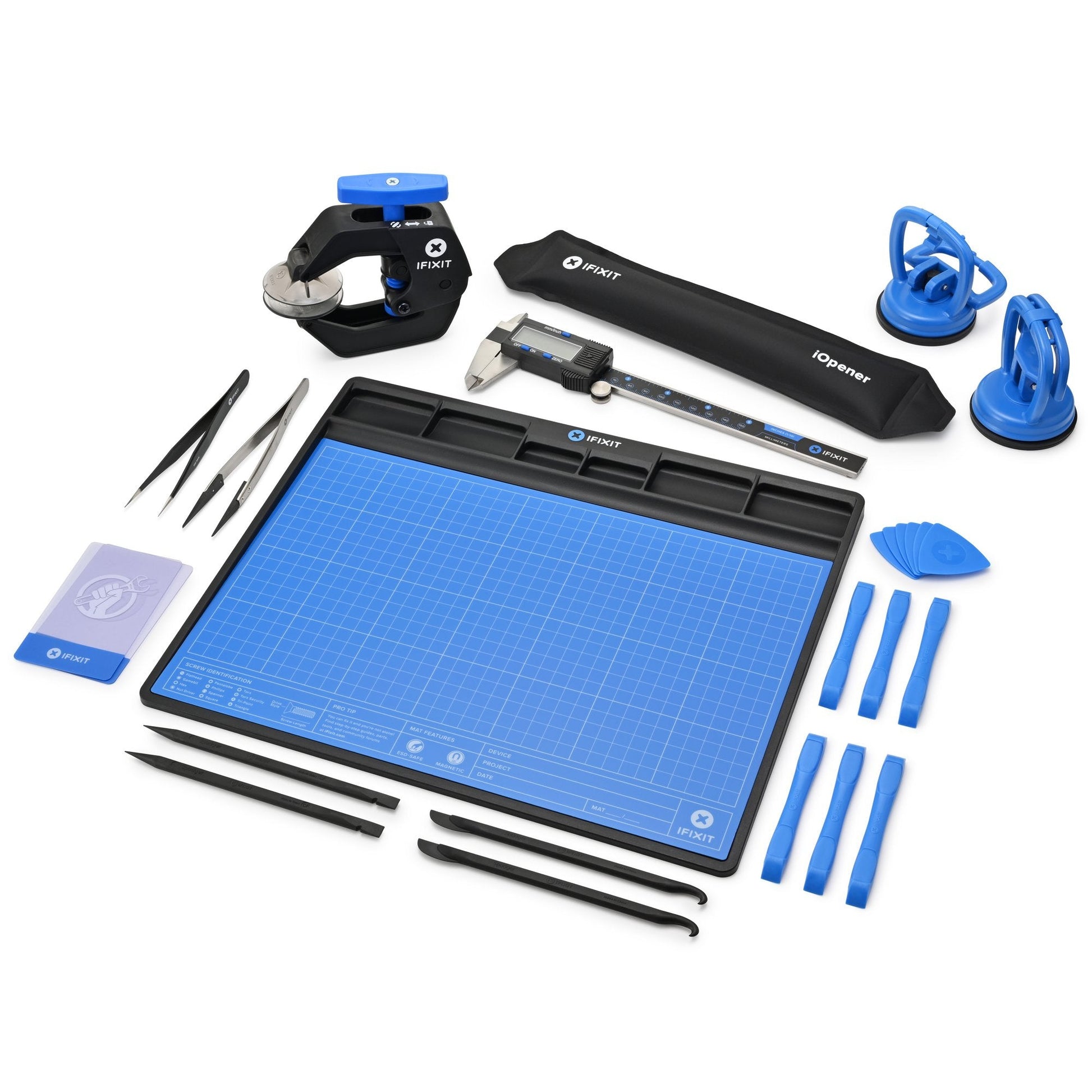 iFixit Pro Tech Demontagemodul – Schwarz, 317 × 162 mm – für Smartphones