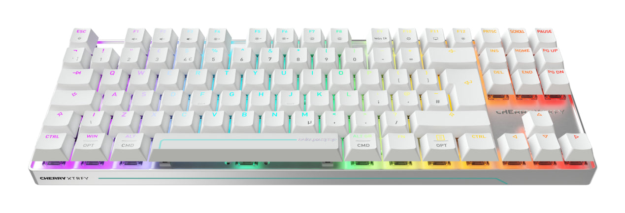 CHERRY MX 8.2 TMR – Tastatur, kabellos (Bluetooth/2,4 GHz), UK-Layout (EN) – für Windows