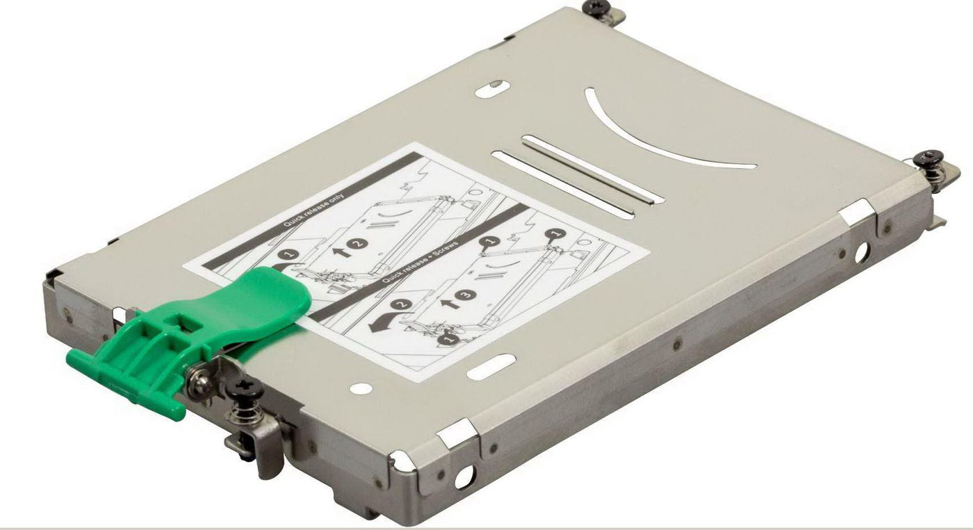 CoreParts HDD/SSD-Caddy für Zbook 17 G2 – Metallisch