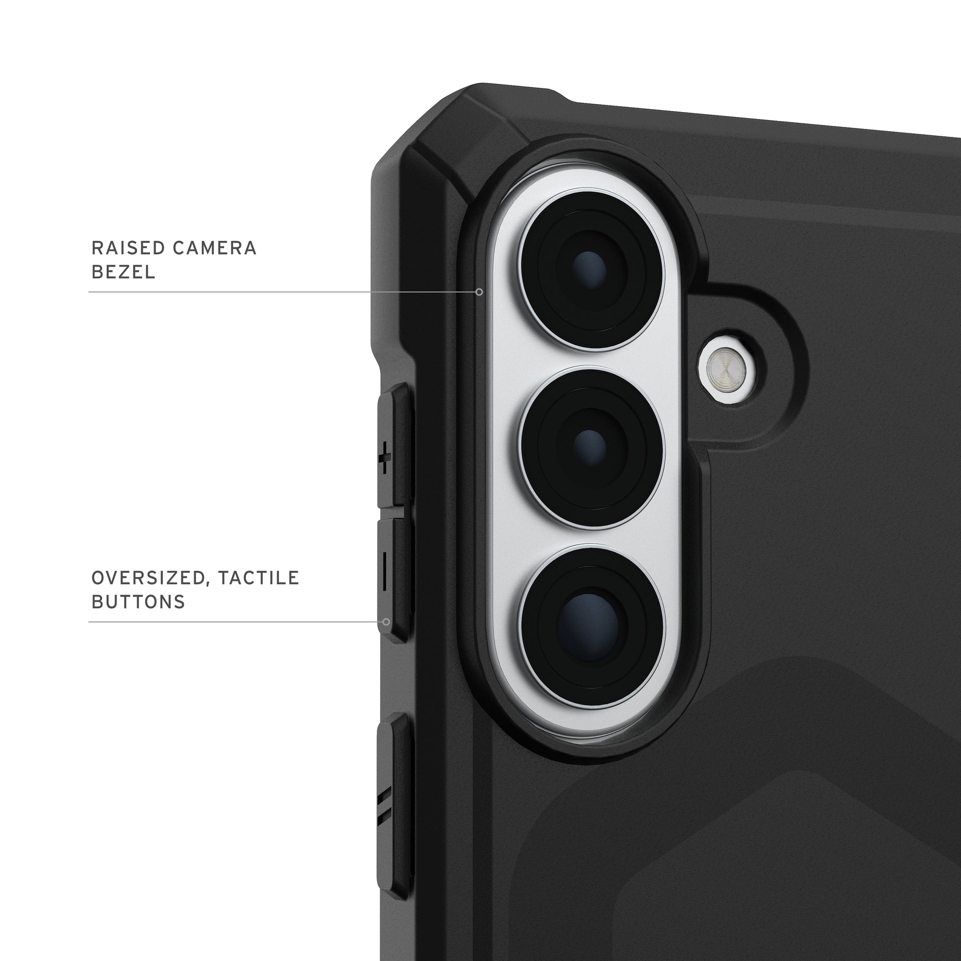 Urban Armor Gear UAG Essential Armor Backcover – für Samsung Galaxy S26, MagSafe, TPU, schwarz, bis 3,6 m Sturzsicher