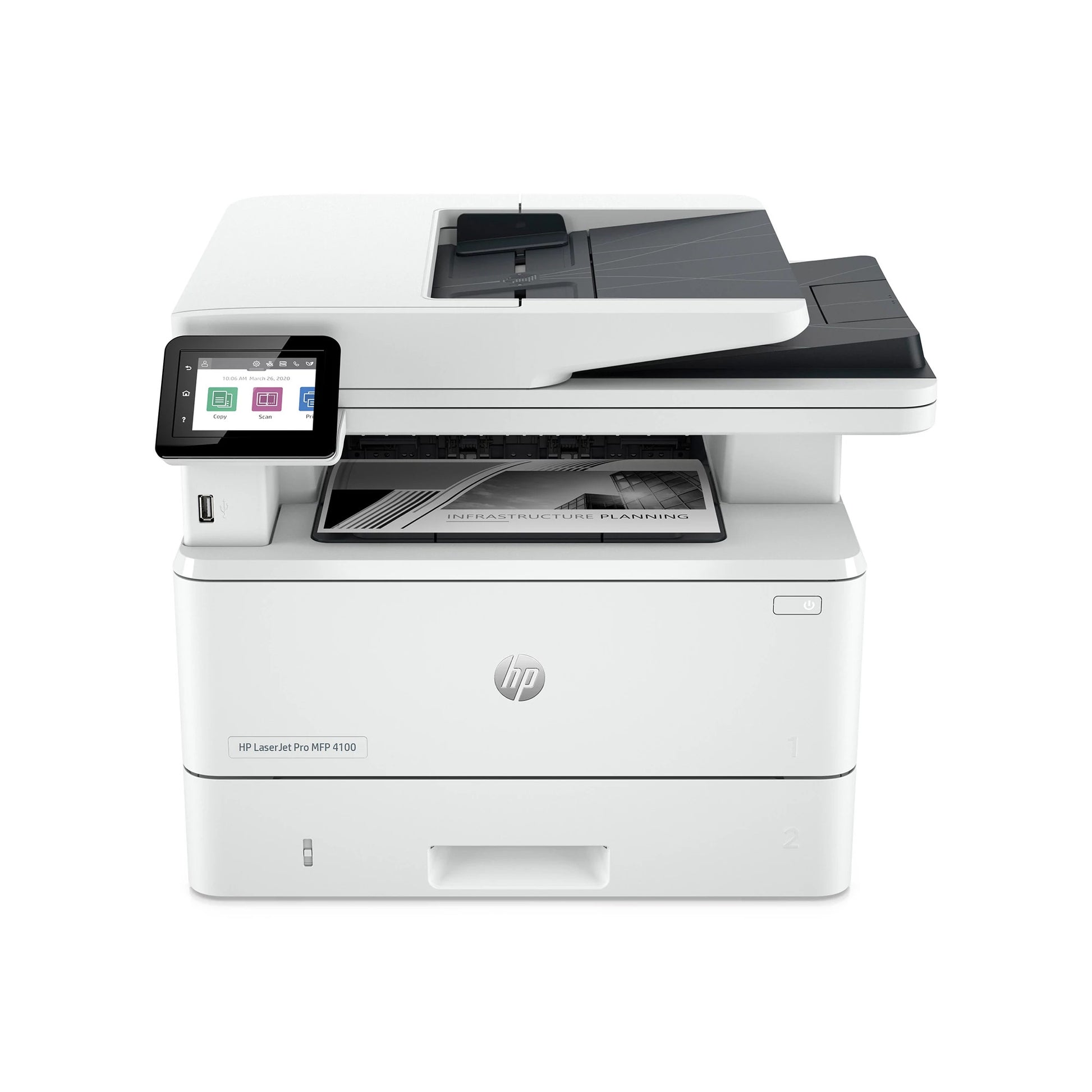 HP LaserJet Pro 4102FDN – S/W Laser-MFP A4, 4-in-1 – Duplex, Duplex-ADF – 40 Seiten pro Minute S/W