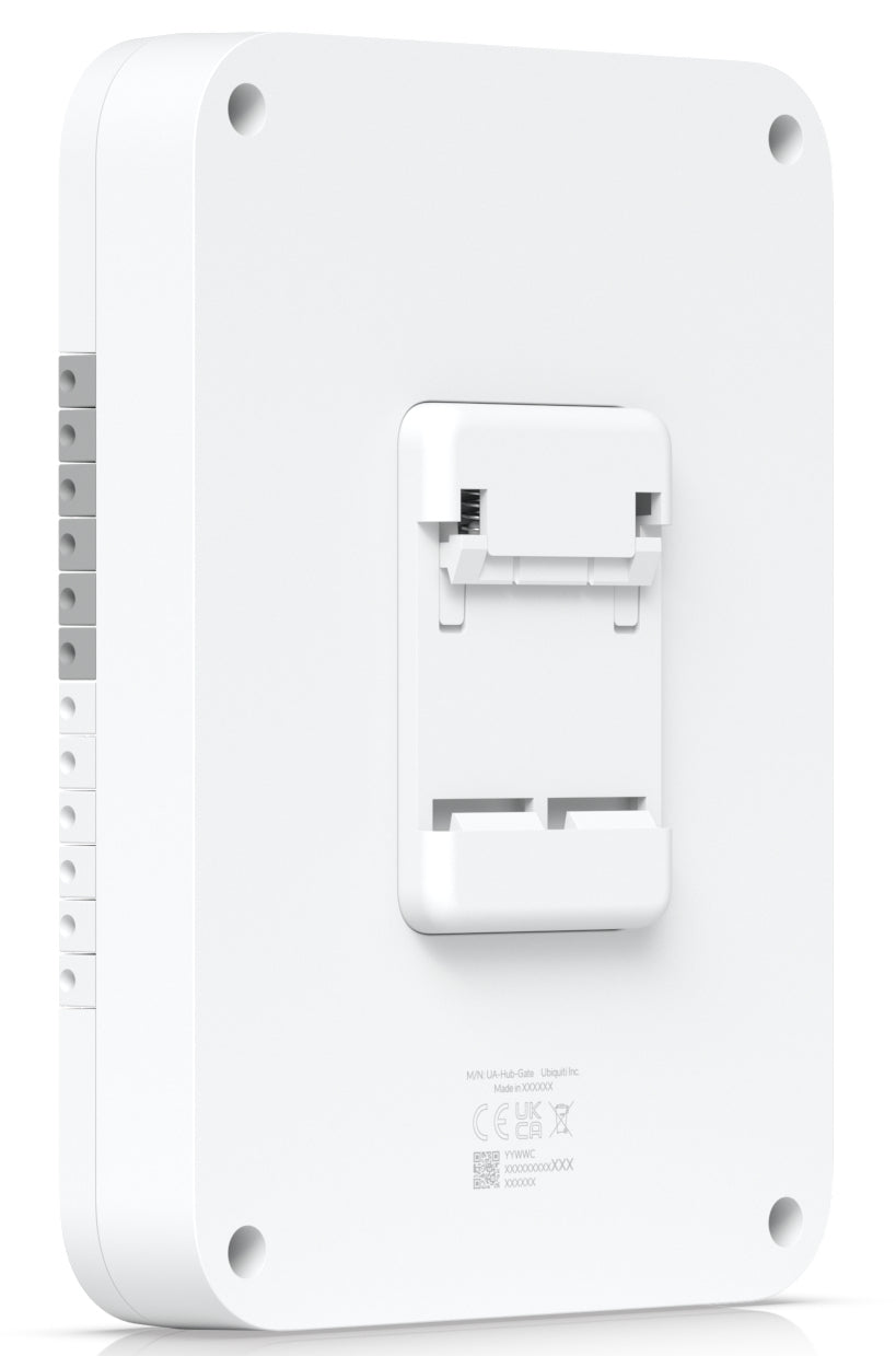 Ubiquiti UniFi Access Hub UA-HUB-GATE – für Reader und Intercom, 175 × 26 × 126 mm, weiss