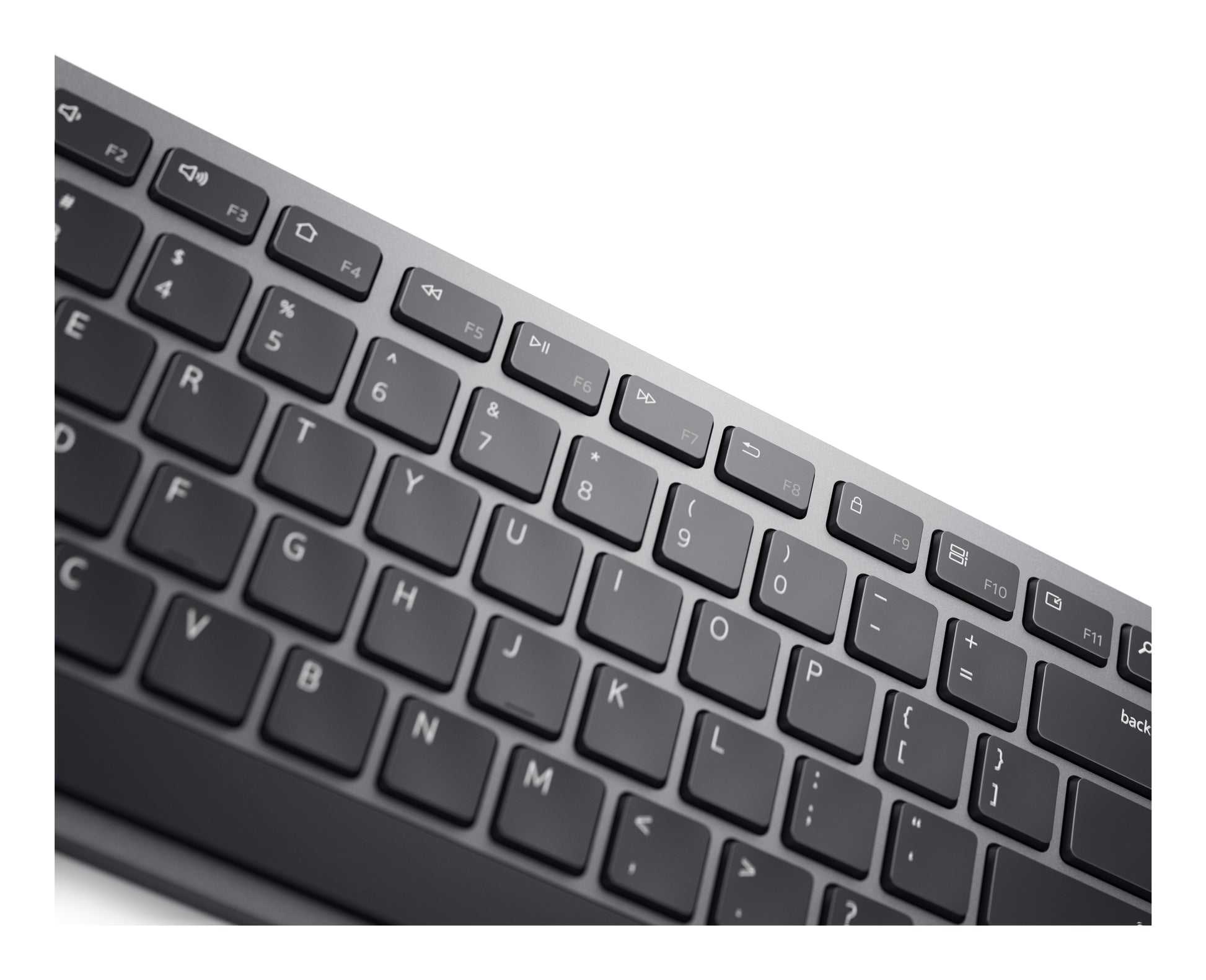 DELL KM7321W – Tastatur-Maus-Set – Bluetooth & 2,4 GHz – QWERTY (RU) – Grau