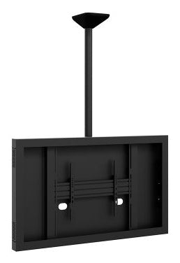 Hagor Enclosure Display-Gehäuse – für 55" TVs, VESA 600×400 mm – Schwarz
