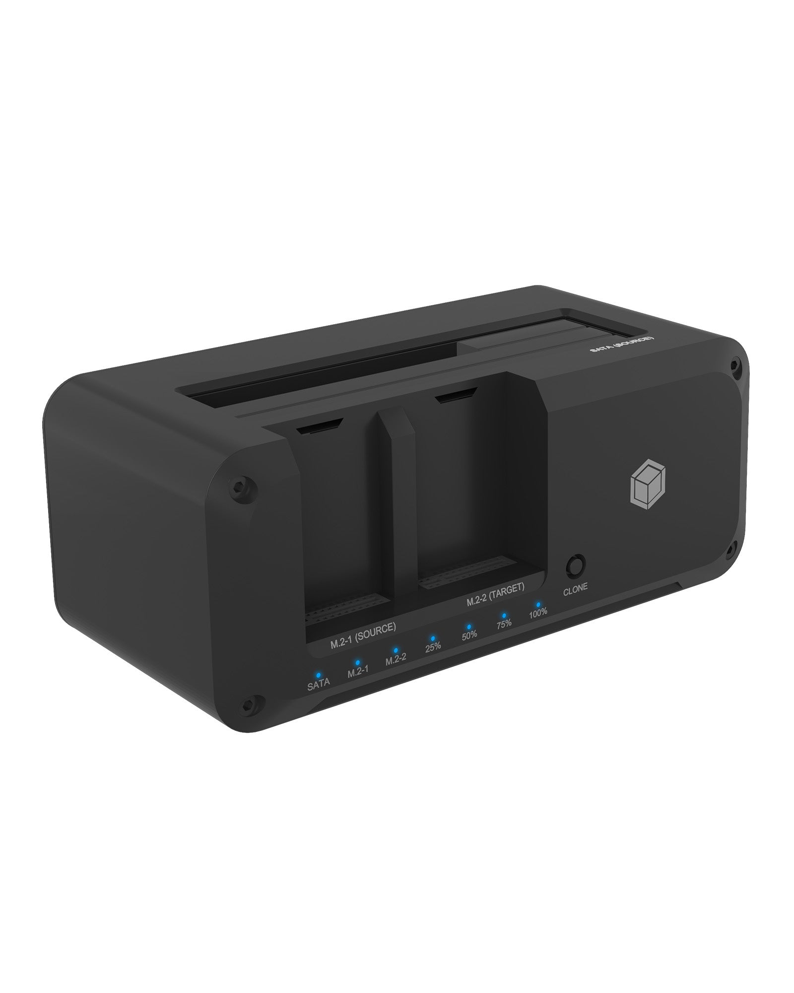 ICY BOX IB-2924MSCL-C31 Dockingstation – USB-C, für 2,5"/3,5" SATA und M.2 NVMe, Windows/Mac