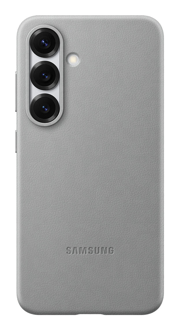 Samsung Backcover – für Samsung Galaxy S25 – grau – Leder