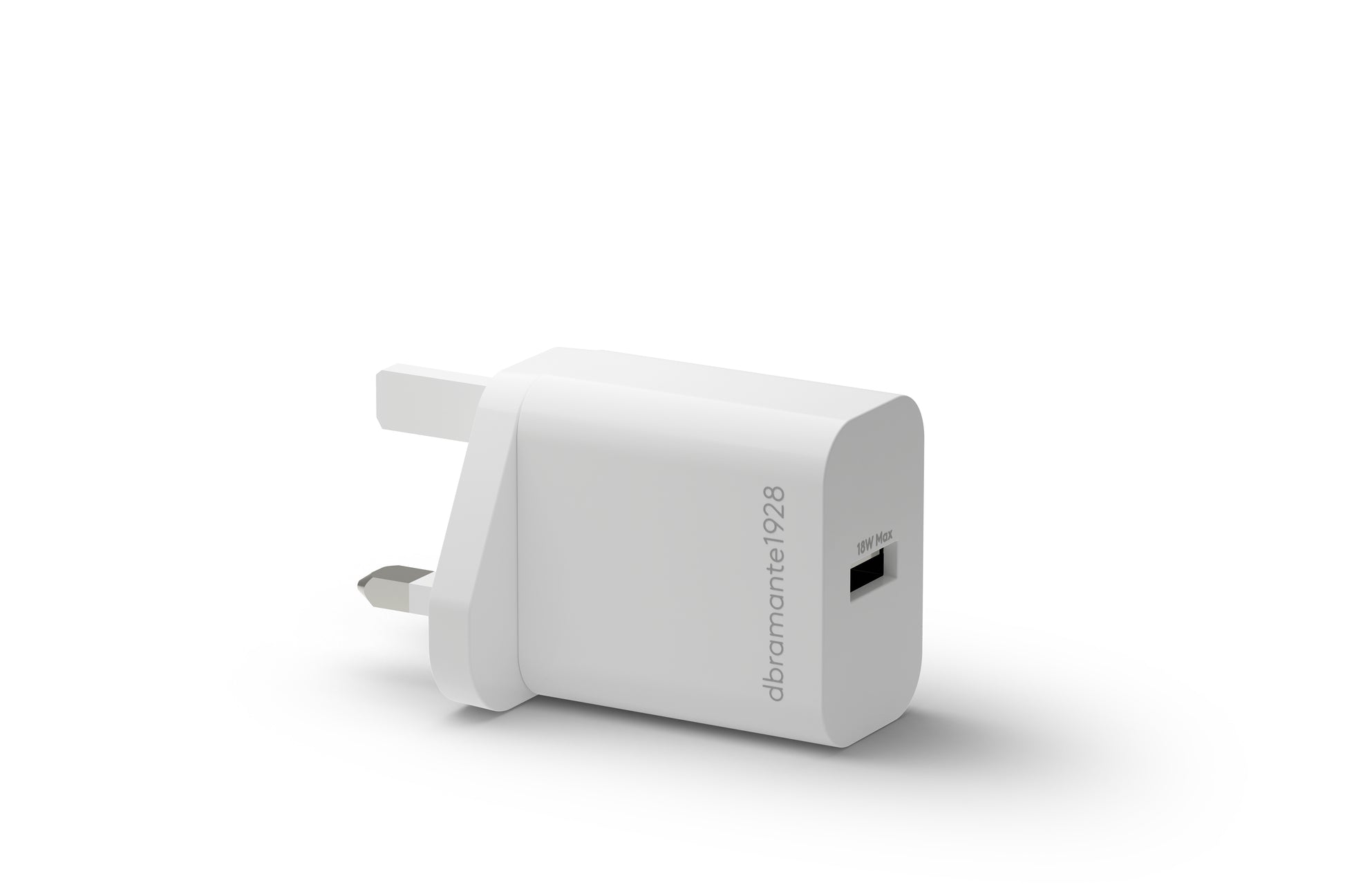 dbramante1928 CH18UKWH7184 USB-Ladegerät 18 W – USB-A – UK-Stecker (Typ G) – Weiss